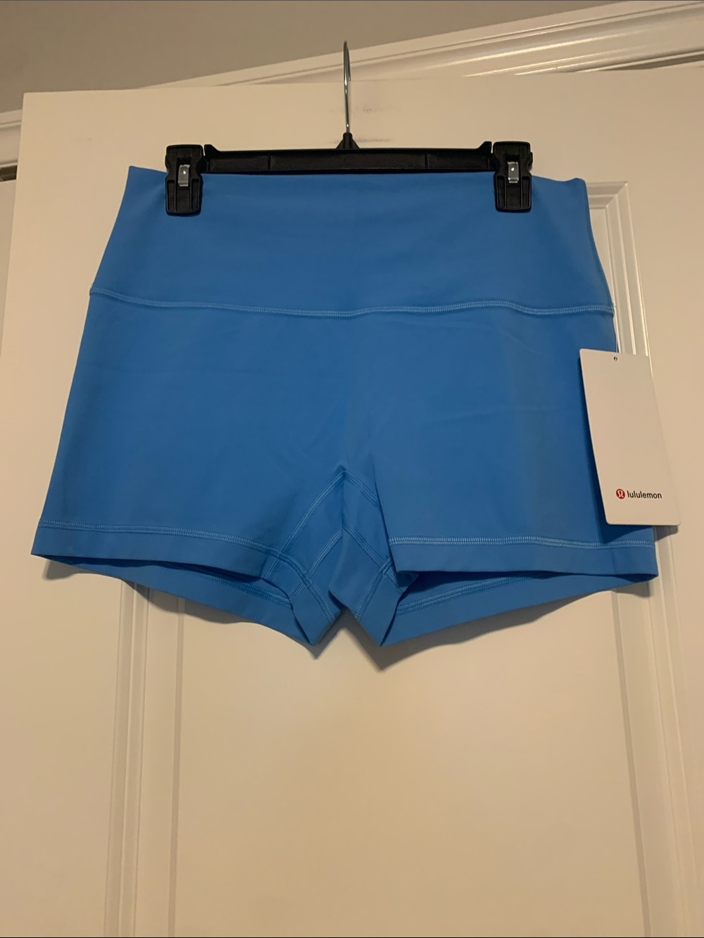 Lululemon Ocean Wave No Line Align HR Shorts,  Size 12, 4in, NWT